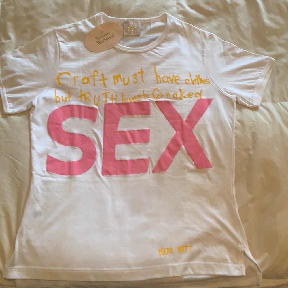 Vivienne Westwood SEX tshirt brand new